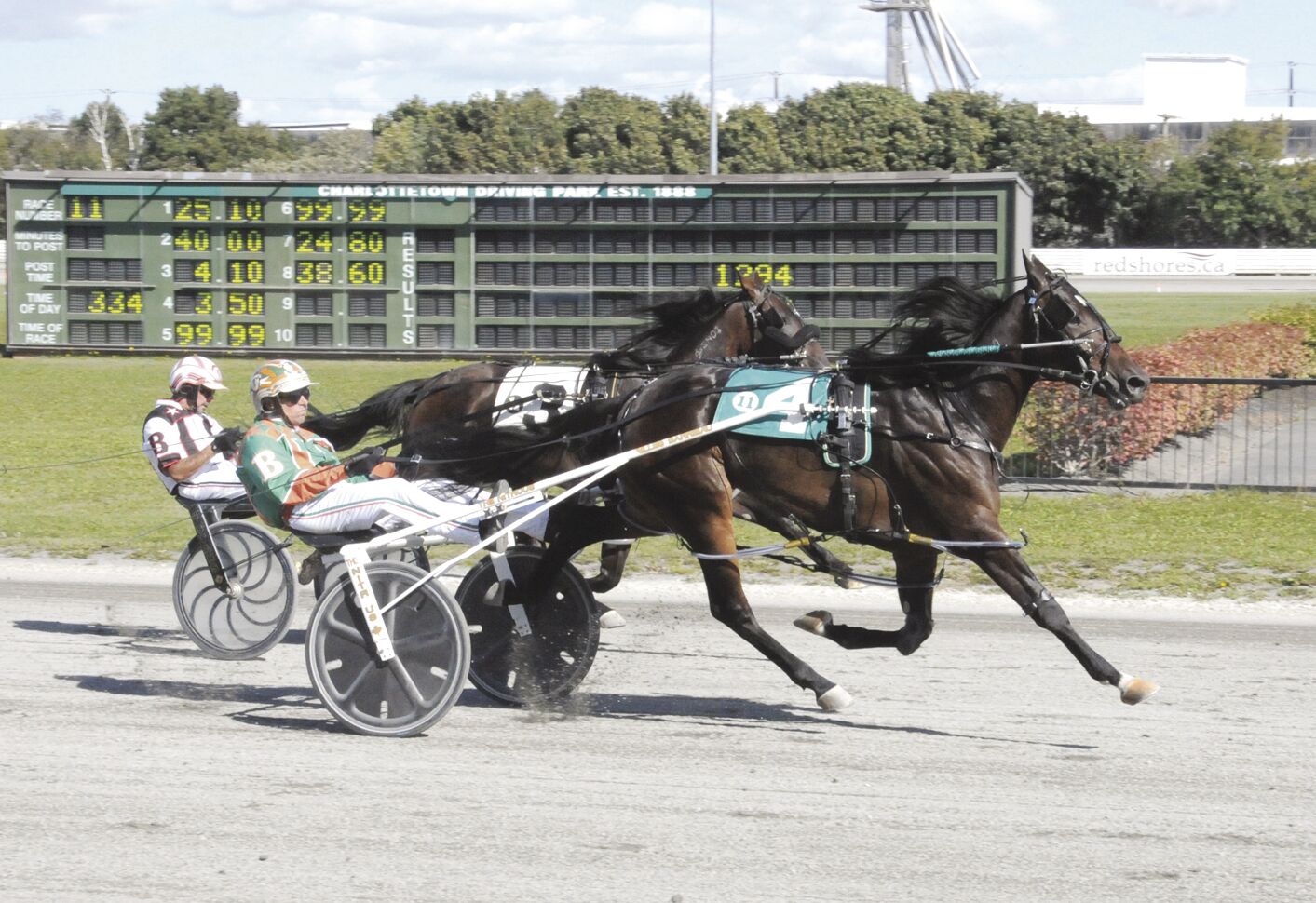 Dusty Lane Goliath and driver Gilles Barrieau